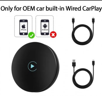 Беспроводной адаптер Apple CarPlay Wireless Adapter (круглый)
Адаптер беспроводн. . фото 3