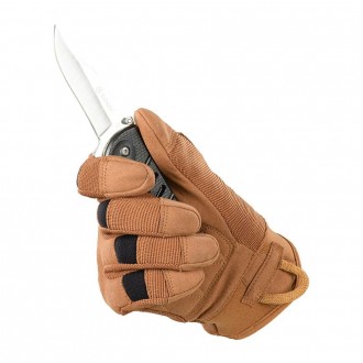 
 
 M-Tac стрілецькі тактичні рукавички з інтегрованим захистом кісточок. Матері. . фото 6
