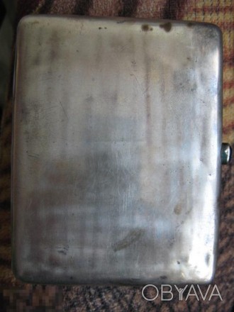 Портсигар серебро 84 проба 19 век 169 грамм