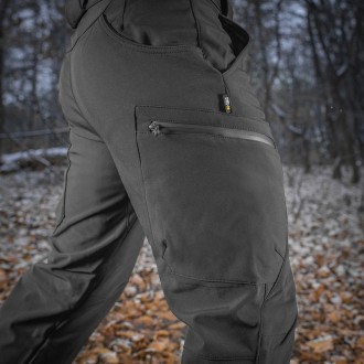 
 
 M-Tac брюки Soft Shell Winter. Тканина softshell поєднує в собі теплоізолююч. . фото 9