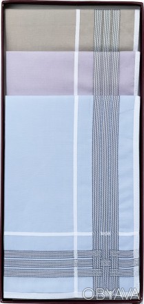 Мужские носовые платки MARVIN de Luxe 111.90 SU2-06.
Материал: 100% хлопок.
Разм. . фото 1