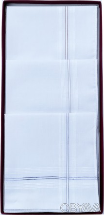Мужские носовые платки MARVIN de Luxe 111.90 SU2-12.
Материал: 100% хлопок.
Разм. . фото 1