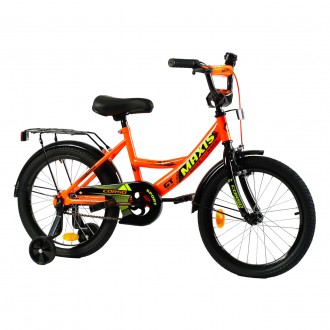 
Велосипед двухколесный 18 дюймов для мальчика оранжевый Corso Maxis от 6-9 лет . . фото 4