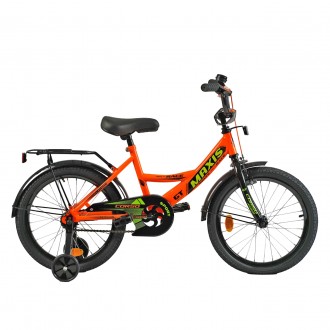 
Велосипед двухколесный 18 дюймов для мальчика оранжевый Corso Maxis от 6-9 лет . . фото 3