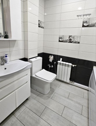 8128-ЕК Продам 2 комнатную квартиру 76м в новострое ЖК Меридиан на Северной Салт. . фото 12