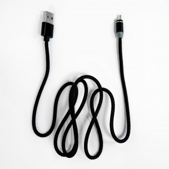 Кабель Micro USB, характеристики:
З підсвіткою;
Колір: чорний;
Довжина: 97 см;
В. . фото 6