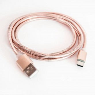 Шнур для телефона Type-C, характеристики:
	Тип: кабель USB;
	Тип підключення: Ty. . фото 6