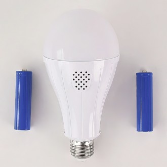 Акумуляторна лампочка, характеристики:
Колір: білий;
Колір світіння: біле денне . . фото 10