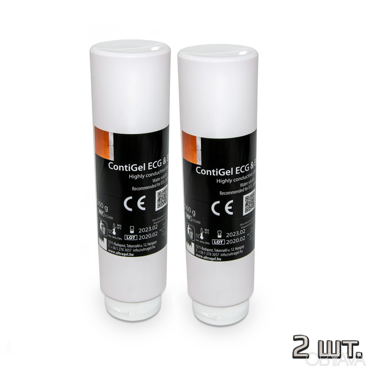 ᐈ Гель для миостимуляторов Gel ECG EEG 250мл. Гель для ЭКГ/ЭЭГ ContiGel ...