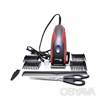 Машинка для стрижки волосся, характеристики:
	Регулювання довжини стрижки
	Леза . . фото 1