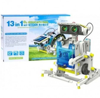 Конструктор робот на солнечных батареях Solar Robot 13 в 1 детский 2115. Одесса. фото 1 Конструктор робот на солнечных батареях Solar Robot 13 в 1 детский 2115. Одесса. фото 1
