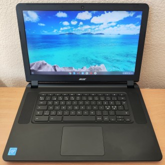 Ноутбук для учеби Acer Chromebook 15 15.6” Celeron 3205U /4 Гб DDR3/32 SSD/Intel. . фото 2