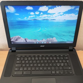 Ноутбук для учеби Acer Chromebook 15 15.6” Celeron 3205U /4 Гб DDR3/32 SSD/Intel. . фото 4