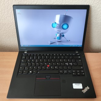 Ноутбук Lenovo ThinkPad T470s 14” Full HD/IPS/i5-7200U/8GB DDR4/SSD 256GB/Intel . . фото 2