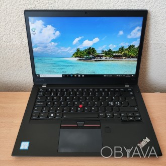 Ноутбук Lenovo ThinkPad T470s 14” Full HD/IPS/i5-7300U/8 GB DDR4/SSD 128GB/Intel. . фото 1