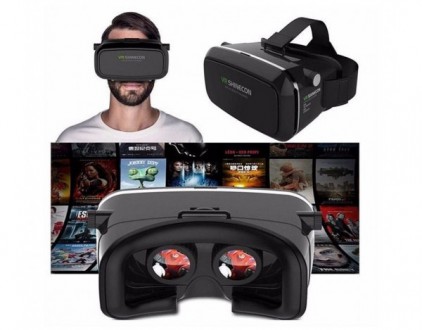 Очки виртуальной реальности VR SHINECON c пультом VR box , шлем 3D
3D очки вирту. . фото 5