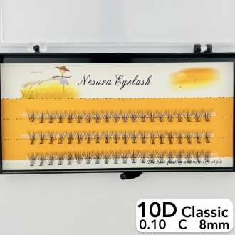 
Безузелковые пучковые ресницы Nesura Classic 10D
 
Сегодня наращивание ресниц п. . фото 4