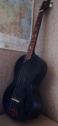 Акустическая гитара ручной работы, 4 струны для игры в Open G (D-B-G-D)
 Длина . . фото 3