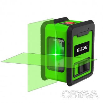 Уровень лазерный Hilda, IP54, 500cm, Green
