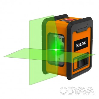 Уровень лазерный Hilda, IP54, 500cm, Orange