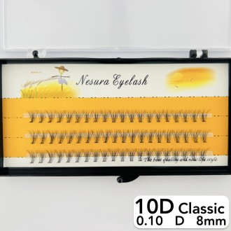 
Безвузелкові пучкові вії Nesura Classic 10D
 
Сьогодні нарощування вій пучками . . фото 4