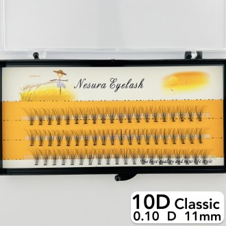 
Безузелковые пучковые ресницы Nesura Classic 10D
 
Сегодня наращивание ресниц п. . фото 4