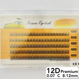 
Пучковые ресницы Nesura Premium 12D V-плетение изгиб C MIX 5 рядов
 
Сегодня на. . фото 5