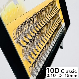 
Безвузелкові пучкові вії Nesura Classic 10D
 
Сьогодні нарощування вій пучками . . фото 3