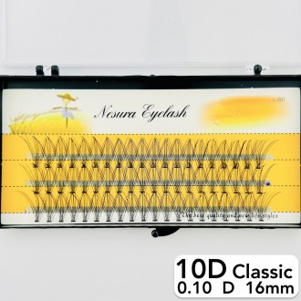 
Безузелковые пучковые ресницы Nesura Classic 10D
 
Сегодня наращивание ресниц п. . фото 4