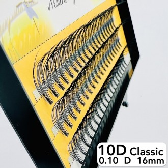 
Безузелковые пучковые ресницы Nesura Classic 10D
 
Сегодня наращивание ресниц п. . фото 3