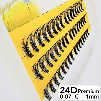 
Безвузелкові пучкові вії Nesura Premium 24D
 
Сьогодні нарощування вій пучками . . фото 3