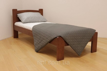 Односпальная кровать Дональд
 
• Прочная и надежная кровать из массива бука. . фото 5