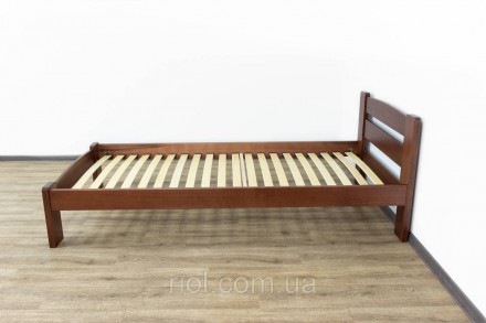 Односпальная кровать Дональд
 
• Прочная и надежная кровать из массива бука. . фото 10