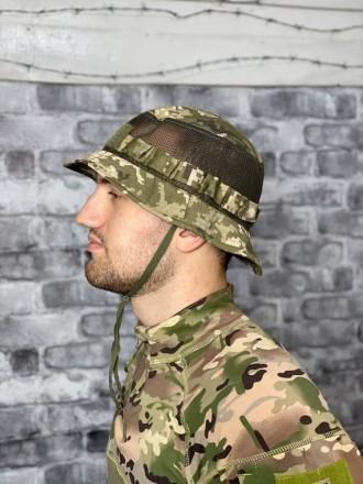 Тактична панама сітка Velcro піксель . Киев. фото 1 Тактична панама сітка Velcro піксель . Киев. фото 1