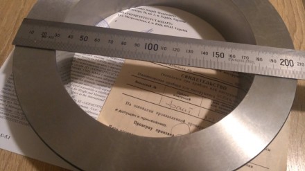 Кольцо измерительное (образцовое) и установочное d 150 для поверки нутромеров   . . фото 4