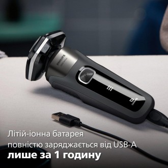 Бритвы Philips серии S5000 обеспечивают эффективное бритье, сбривая еще больше в. . фото 5