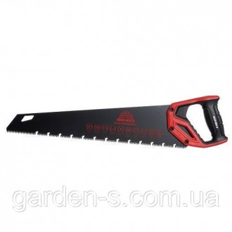Опис ножівки по деревині з тефлоновым покриттям 450 мм 7 з/д сталь SK5 Vitals Pr. . фото 2