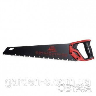 Опис ножівки по деревині з тефлоновым покриттям 450 мм 7 з/д сталь SK5 Vitals Pr. . фото 1
