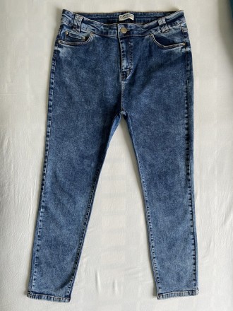Брендовые джинсы скинни стейчевые коттоновые мужские с заниженной проймой .Цвет . . фото 3