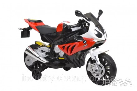 Акумуляторний мотоцикл HECHT BMW S1000RR RED BMW S1000RR RED – дитячий акумулято. . фото 1