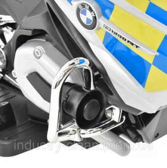 Акумуляторний мотоцикл HECHT BMW R1200RT POLICE Дитячий акумуляторний мотоцикл. . . фото 3