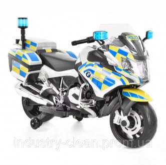 Акумуляторний мотоцикл HECHT BMW R1200RT POLICE Дитячий акумуляторний мотоцикл. . . фото 2