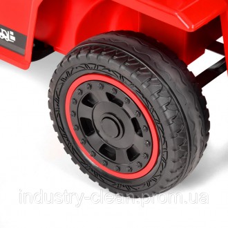 Дитячий вилковий навантажувач HECHT 52108 RED Акумуляторна вантажівка - навантаж. . фото 3