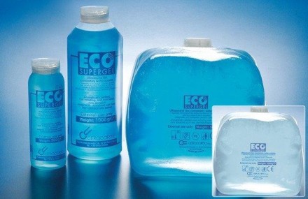 ECO SUPERGEL – гель голубого цвета, предназначенный для клинических исследований. . фото 2
