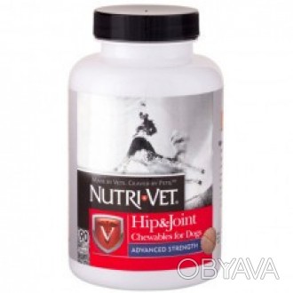 Nutri-Vet Hip&Joint Veterinary Strenght lever 3 - обеспечивает обезболивающий и . . фото 1