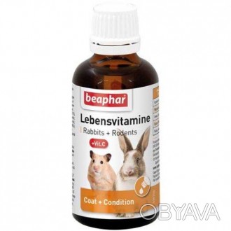 Кормовая добавка Lebensvitamine для кроликов и грызунов для обогащения рационов . . фото 1