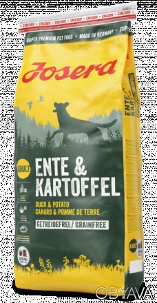 JOSERA Ente & Kartoffel Для наших сладостей: натуральное наслаждение утиным мясо. . фото 1