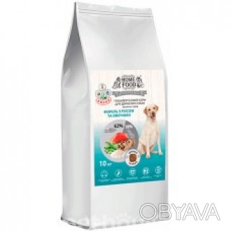 Основою гіпоалергенного корму для дорослих собак «Форель із рисом і овочами» є с. . фото 1