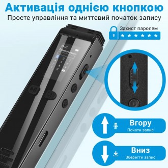 Цифровой bluetooth диктофон для записи телефонных разговоров с Android и Iphone . . фото 3