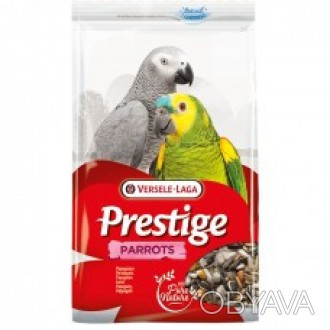 Versele-Laga Prestige Parrots КРУПНЫЙ ПОПУГАЙ - классическая смесь с большим сод. . фото 1